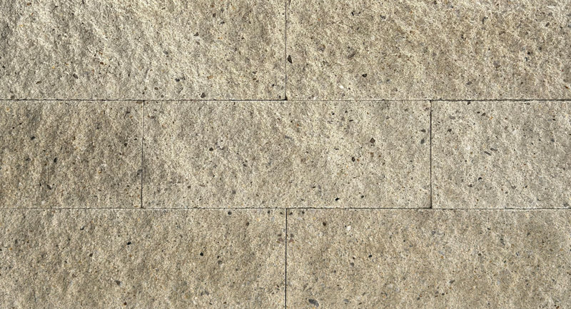 Stackton Zaunsteine mit gespalten Oberfläche in Retroweiß